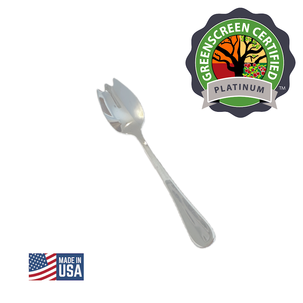Stainless-steel spork